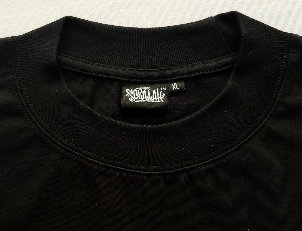 BLACK HEAVYWEIGHT TEE