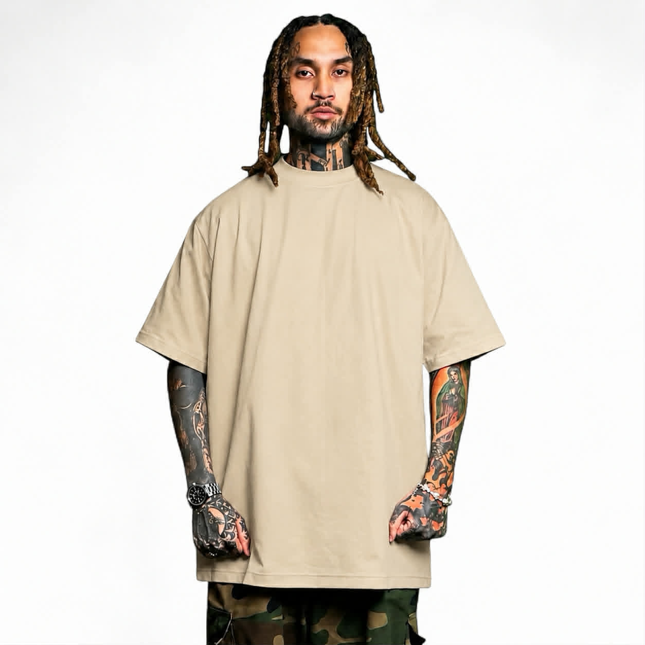 Plain Beige T-Shirt
