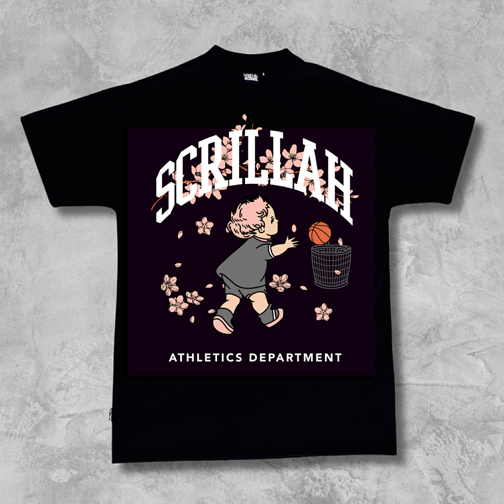 black shirt - athletics